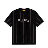 Striped SS Knit Black