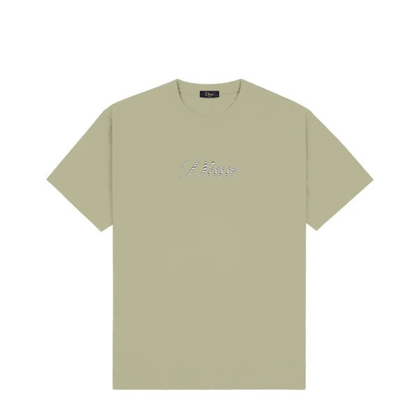 Icy Cursive T-Shirt Warm Khaki