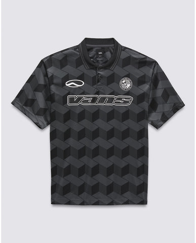 Rigsby Soccer Polo Shirt Black