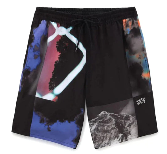 VANS X QUASI WINDOW ELASTIC WAIST SHORT BLACK