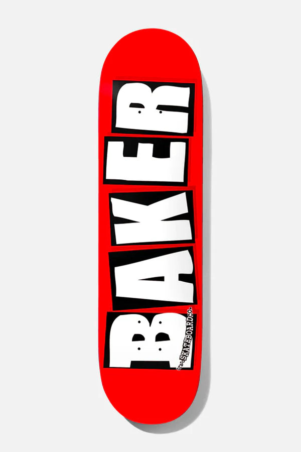 BAKER BRAND LOGO DECK WHITE