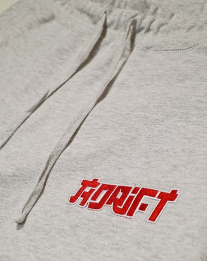 Anime Script Logo Sweatpants Heather Grey