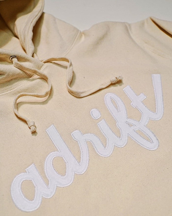 OG Script Logo Hoodie Cream