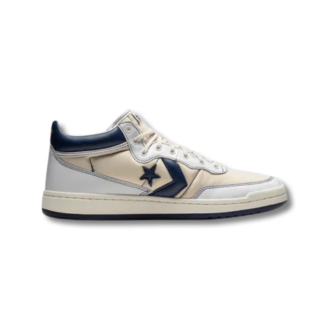 Fastbreak Pro Mid White Navy Egret